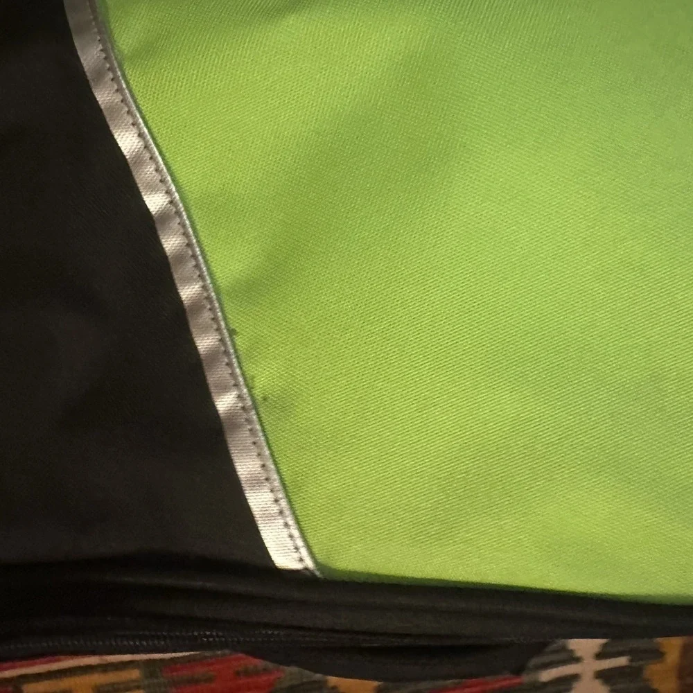 Transpack Edge Ski / Snowboard Boot and Gear Bag Backpack Lime Green & Black EUC